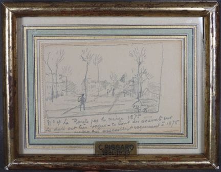 École du XXe, d'après Pissaro.
La route par la nei