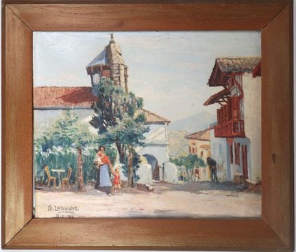 Georges LATOUCHE (20th century).
Bidart, Basque Co
