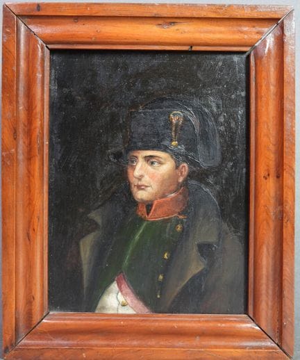 École française, XIXe.
Portrait de l'Empereur.
Hui