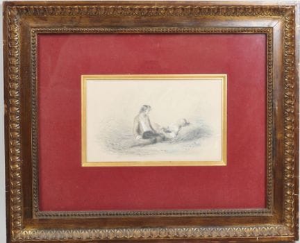 Pierre Édouard FRERE (1819-1886).
Couple dans le f