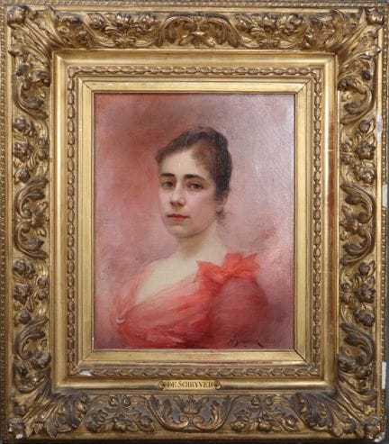 Louis Marie de SCHRYVER (1862-1942).
Portrait de f