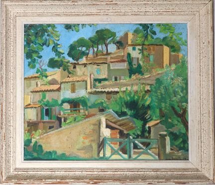 Jean DORVILLE (1902–1985).
Houses.
Oil on canvas, 