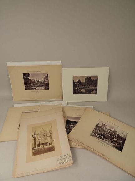 Jules ROBUCHON (1840 - 1922).
Paesaggi e monumenti