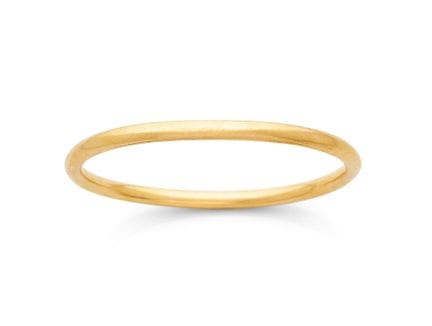Pulsera rígida de oro amarillo de 18 quilates (750