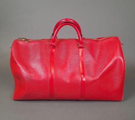 LOUIS VUITTON, PARÍS.
Modelo: Keepall 50.
Bolso de