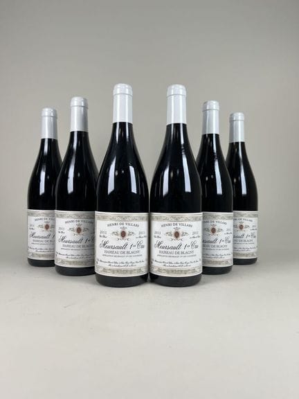 MEURSAULT. 1er Cru.
Henri de Villars. Rouge.
Hamea