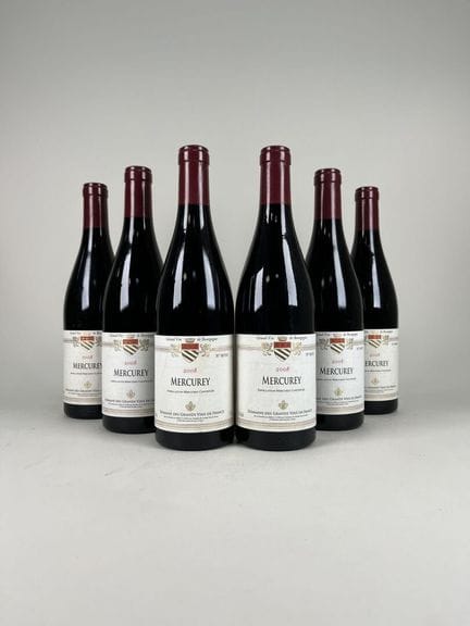 MERCUREY.
Domaine des GVF.
2008. 6 bt.