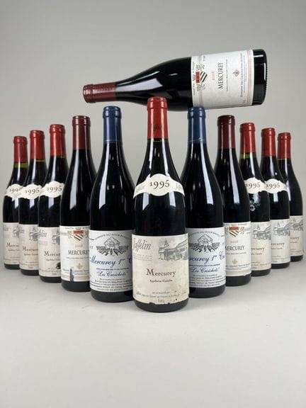 MERCUREY.
Jaffelin. 1995. 7 bt.
Domaine des GVF. 2