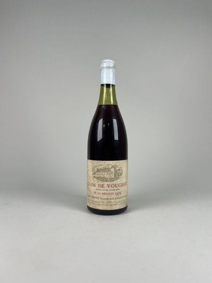 **CLOS DE VOUGEOT. GC.
Jean Grivot.
1979. 1 bt. (B
