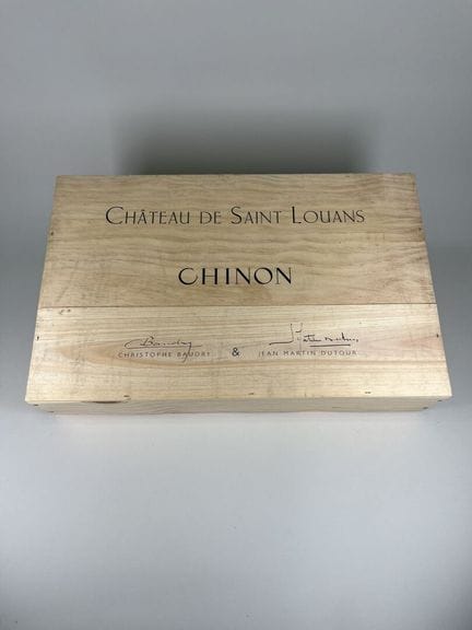 CHINON.
Château de Saint Louans.
Rouge. 2015. 6 bt
