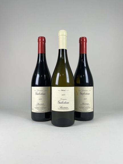 SAUMUR.
Domaine Guiberteau.
Red. 2019. 2 bottles.

