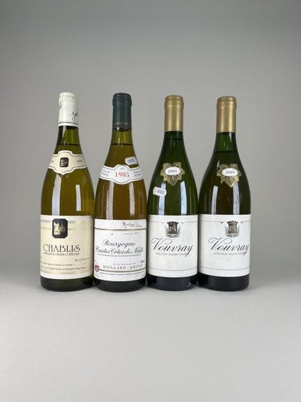 VOUVRAY.
2001. 2 bt.

CHABLIS.
Domaine Jean Collet