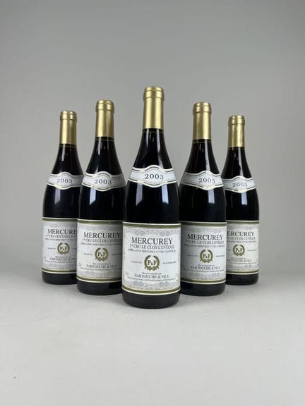 MERCUREY. 1er Cru.
Partouche & Fils.
Le Clos l'Évê
