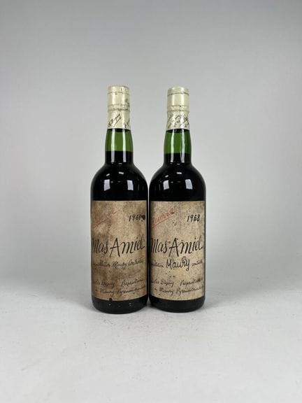 MAURY.
Mas Amiel. Reserva.
1966. 1 botella.
1968. 