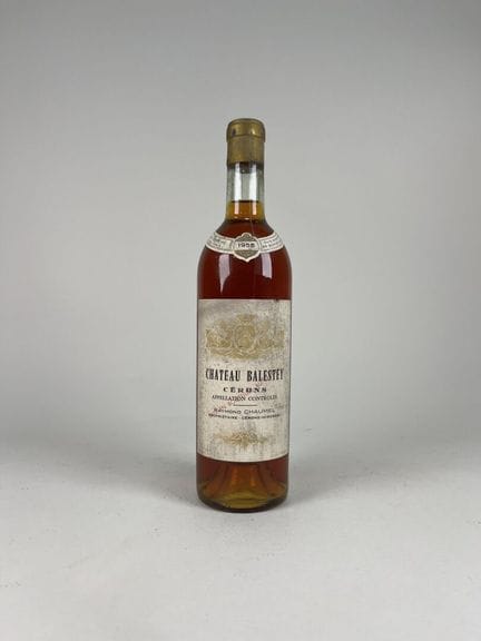 CÉRONS.
Château Balestey.
1955. 1 botella. MAGNÍFI