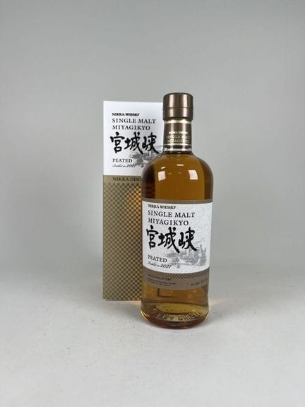 WHISKY.
Nikka. Miyagikyo Peated.
Embotellado en 20