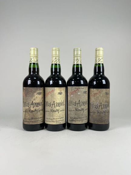 MAURY.
Mas Amiel. Reserva. Cata vertical:
1980. 1 
