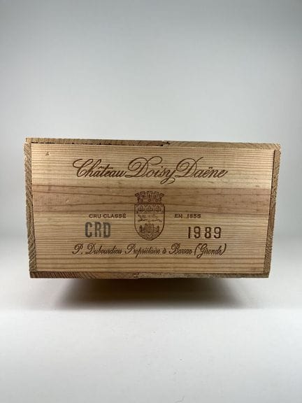 BARSAC. 2.ª GCC.
Château Doisy-Daëne.
1989. 12 bot