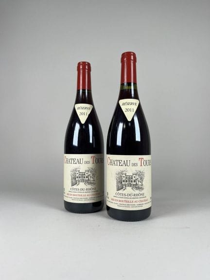 CÔTES-DU-RHÔNE.
Château des Tours.
Reserva. 2011. 