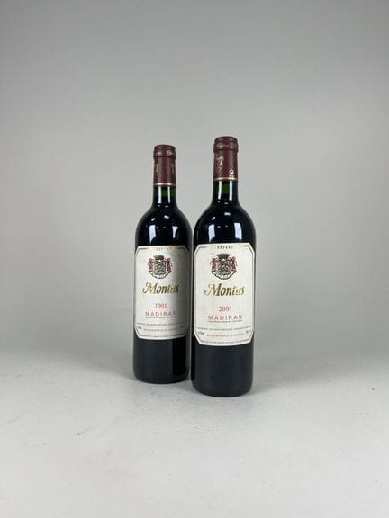 MADIRAN.
Château Montus.
2001. 2 botellas.