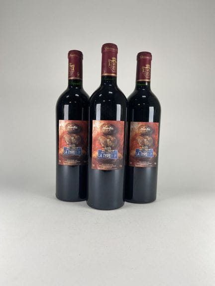 MADIRAN. 
Château Montus. 
La Tyre. 2000. 3 bt.