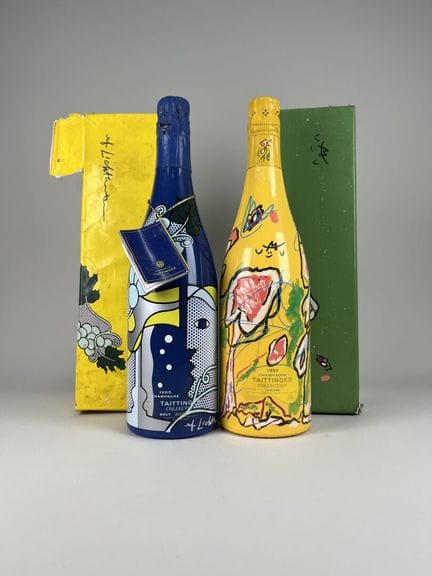 CHAMPÁN.
Colección Taittinger.
1985. Etiqueta de R