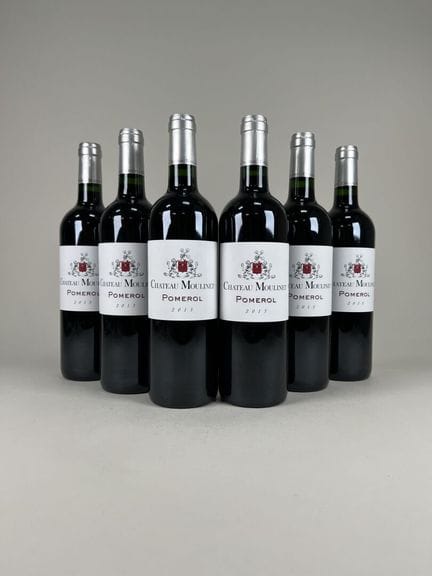 POMEROL.
Château Moulinet.
2013. 6 botellas.