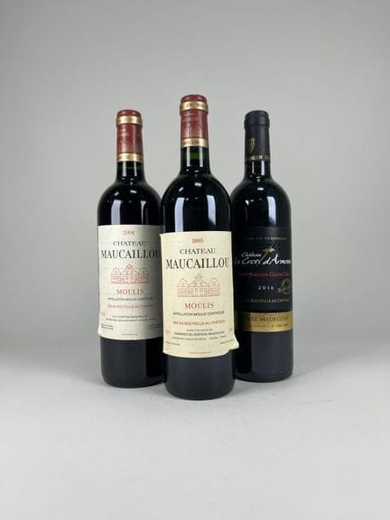 MOULIS.
Château Maucaillou.
2004. 1 botella.
1995.