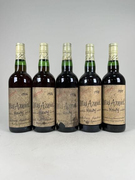 MAURY.
Mas Amiel. Reserva. Cata vertical:
1974. 2 