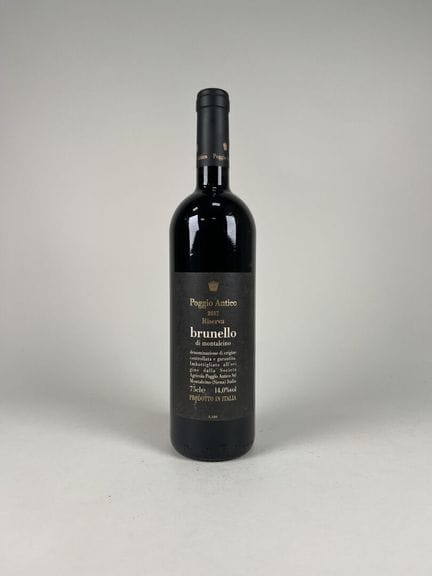 **BRUNELLO DI MONTALCINO.
Poggio Antico. Riserva.
