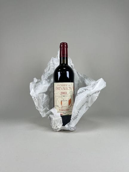 ALPILLES.
Domaine de Trévallon.
2003. 1 botella.