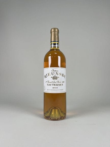 SAUTERNES. 1.º GCC.
Château Rieussec.
2010. 1 bote