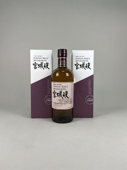 WHISKY.
Nikka. Single Malt Miyagikyo.
45 %. 2 bote