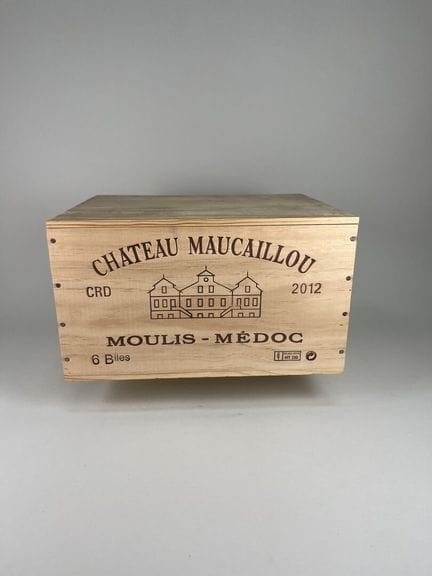 MOULIS.
Château Maucaillou.
2012. 6 botellas. CBO.