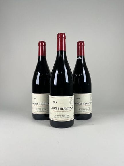 CROZES-HERMITAGE.
Alain Graillot.
2019. 3 botellas