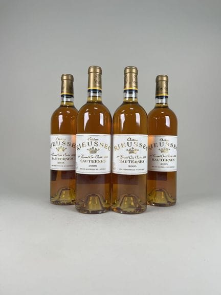 SAUTERNES. 1.º GCC.
Château Rieussec.
2005. 4 bote