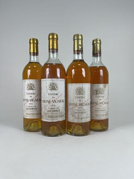 SAUTERNES. 1.º GCC.
Château de Rayne Vigneau.
1978