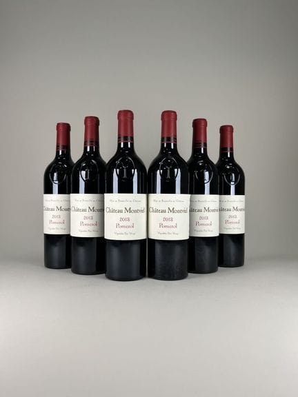 **POMEROL.
Château Montviel.
2013. 6 botellas.
IVA