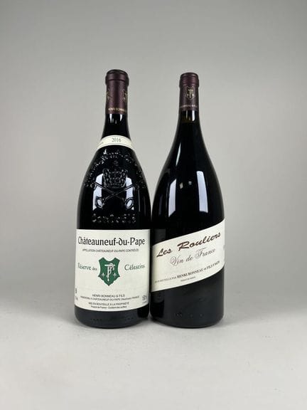 **CHÂTEAUNEUF-DU-PAPE.
Henri Bonneau &amp; Fils.
R
