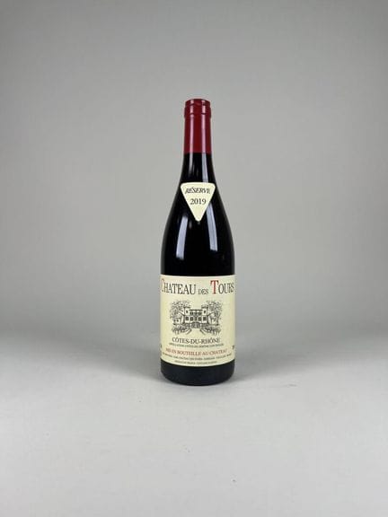 CÔTES-DU-RHÔNE.
Château des Tours.
Reserva. 2019. 