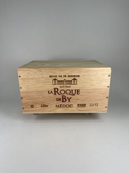 MÉDOC.
Château La Roque de By.
2012. 6 botellas.