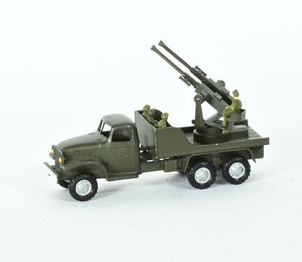 FRANCE JOUET, G.M.C.
Machine guns with 4 military 