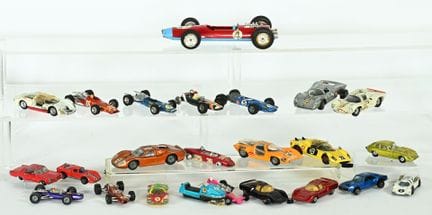 DINKY TOYS, CORGI, SOLIDO, Triang.
Set of 24 vehic
