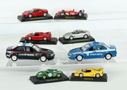 PRESS COLLECTION (1/43 scale) and BURAGO (1/24 sca