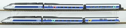 JOUEF, Ho.
Complete 6-car set of the TGV Atlantic: