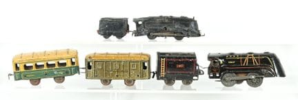 JEP, 0 scale.
Small train set consisting of a mech