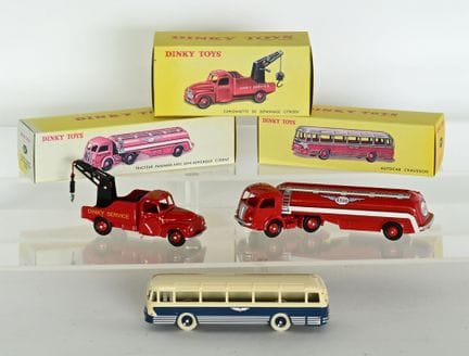 Atlas, DINKY TOYS reissue.
3 vehicles in like-new 