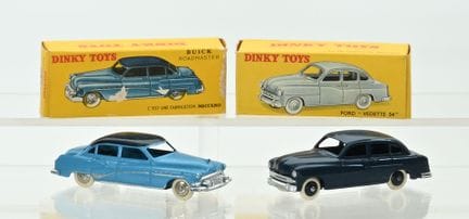 DINKY TOYS.
2 original models, like-new condition 