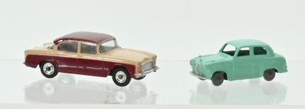 DINKY TOYS, English.
2 original models, like-new c