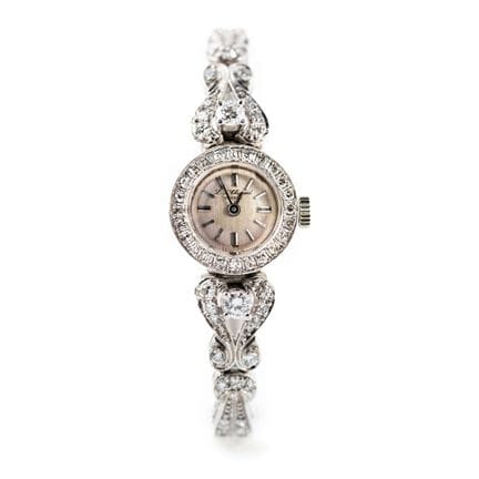 CHOPARD, Vintage-Uhr.
18 Karat Weißgold.
Handaufzu